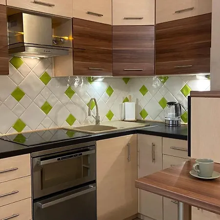 Apartment Lublinbnb - Exclusive Family ------ In The Heart Of -------------------------------- Bedroom & Living & Kitchen *