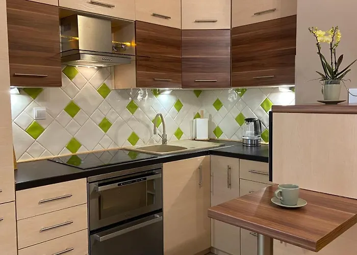 דירה Lublinbnb - Exclusive Family ------ In The Heart Of -------------------------------- Bedroom & Living & Kitchen *