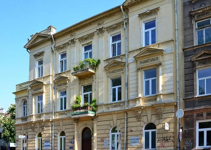 Lublinbnb - Exclusive Family ------ In The Heart Of -------------------------------- Bedroom & Living & Kitchen *